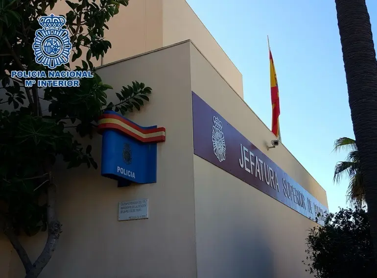 Imagen de archivo de la Jefatura Superior de la Polic&iacute;a Nacional de Melilla