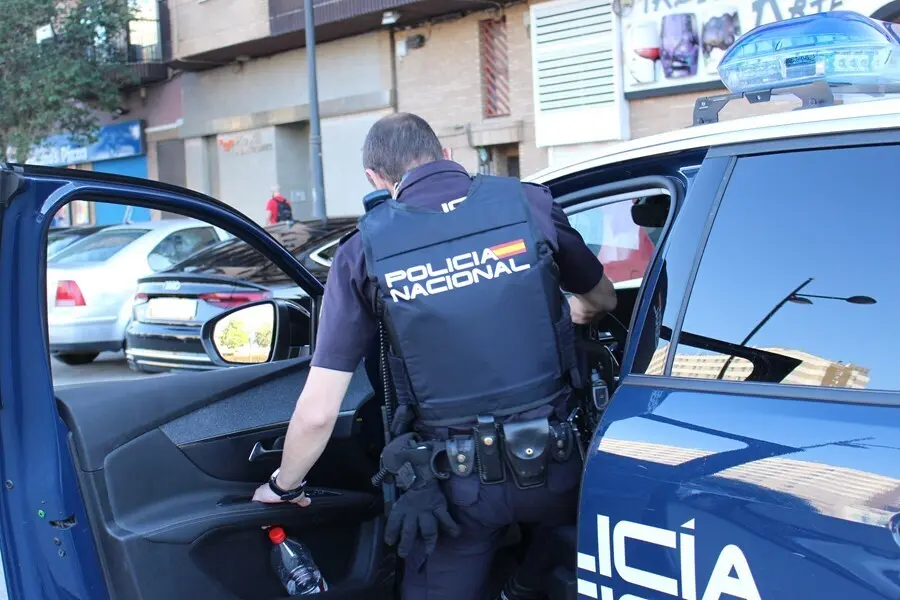 Imagen de un agente de Polic&iacute;a Nacional
