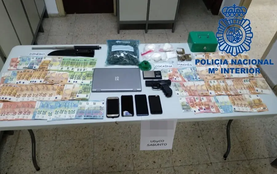 Objetos intervenidos en Sagunt y Canet