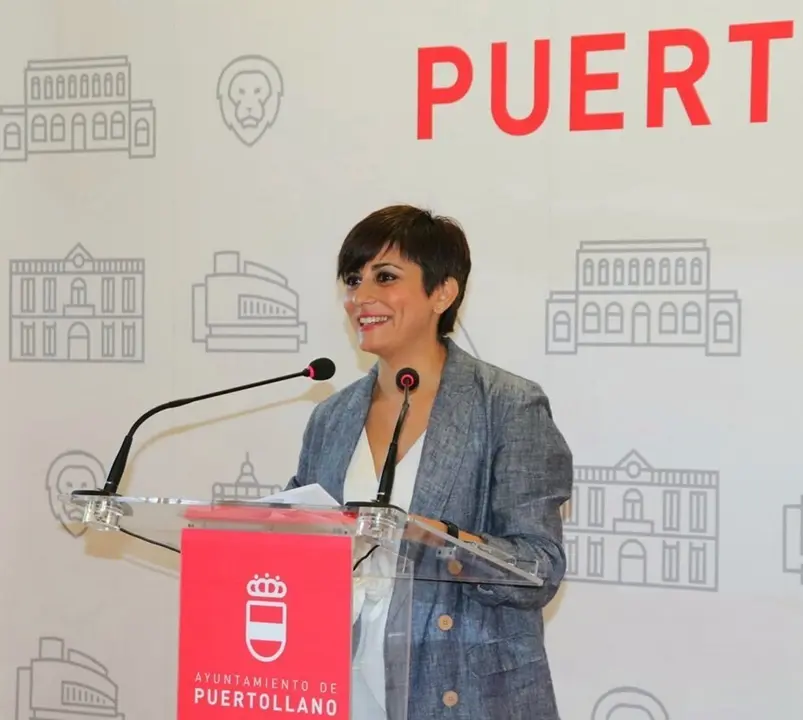 Archivo - La alcaldesa de Puertollano (Ciudad Real), Isabel Rodr&iacute;guez.