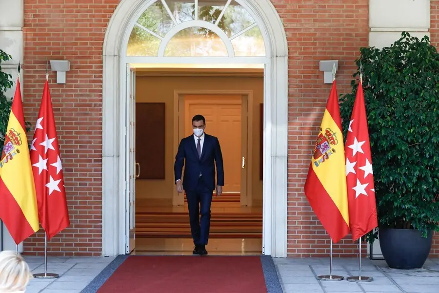 El presidente del Gobierno, Pedro S&aacute;nchez