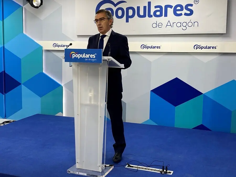 Archivo - El presidente del PP Arag&oacute;n, Luis Mar&iacute;a Beamonte.