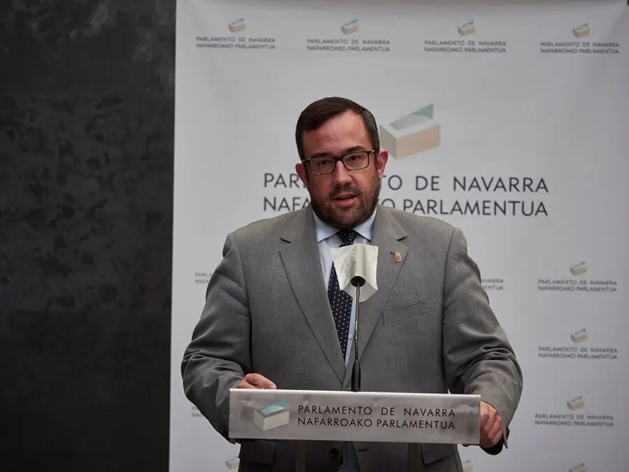 Archivo - El vicepresidente primero del Gobierno de Navarra, Javier Rem&iacute;rez