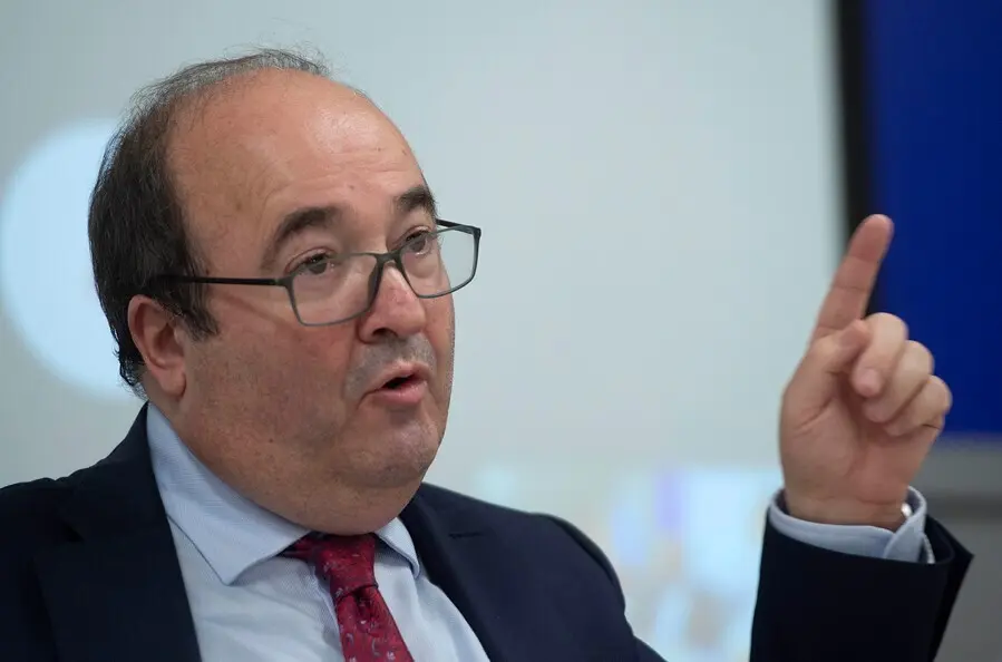 El futuro ministro de Cultura, Miquel Iceta