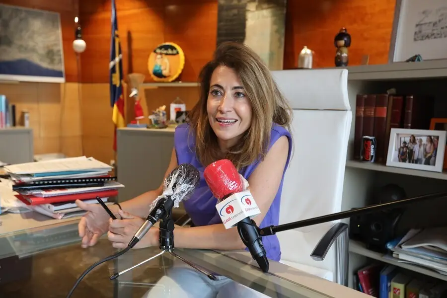 Archivo - La nueva ministra de Transportes, Movilidad y Agenda Urbana, Raquel S&aacute;nchez Jim&eacute;nez