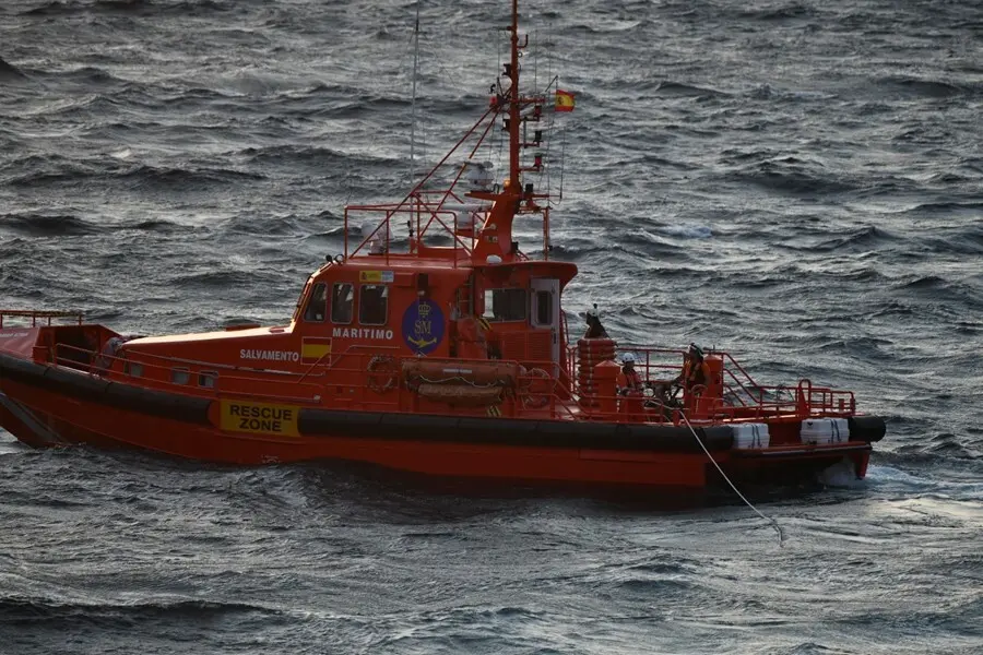 Una de las embarcaciones de Salvamento Mar&iacute;timo