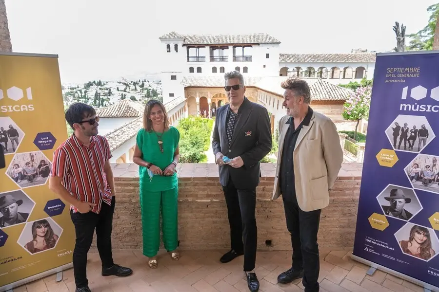 Acto de presentaci&oacute;n de la programacion de la iniciativa cultural 'Septiembre en el Generalife'