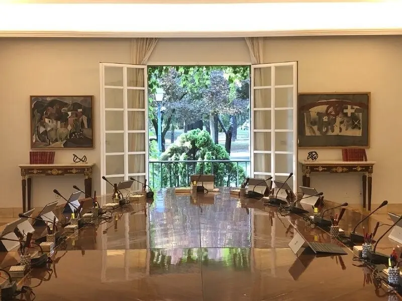 Sala del Consejo de Ministros