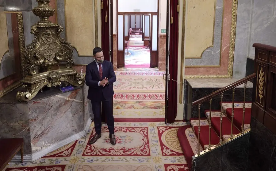 El l&iacute;der de Vox, Santiago Abascal