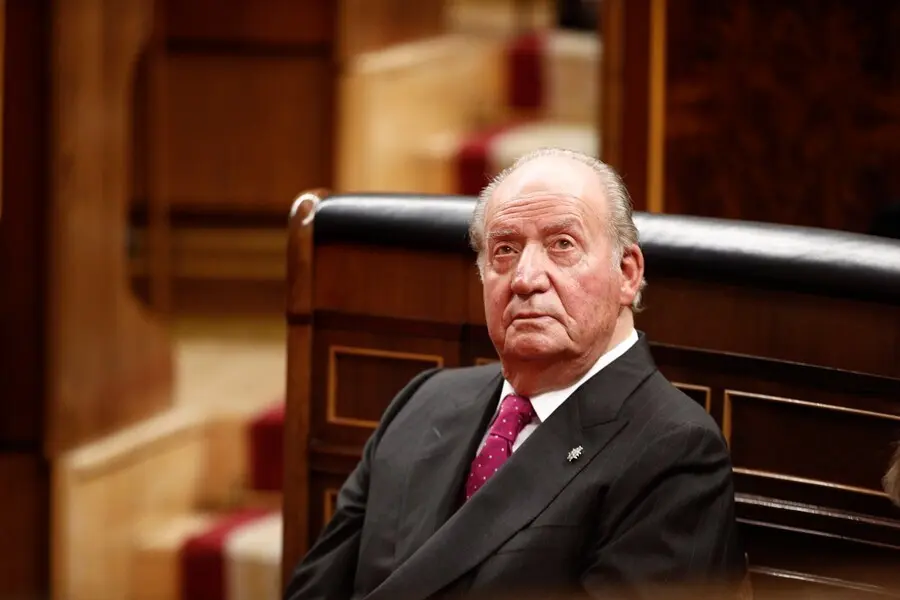 Archivo - Foto de archivo del rey em&eacute;rito don Juan Carlos I en el acto conmemorativo del 40&ordm; aniversario de la Constituci&oacute;n de 1978, en el Congreso (Madrid/Espa&ntilde;a) a 6 de diciembre de 2018.