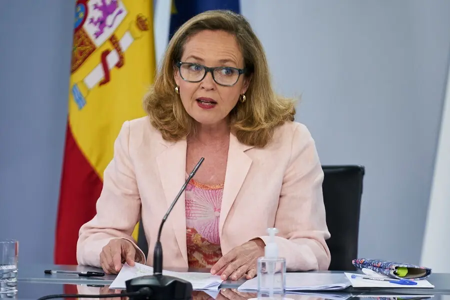 La vicepresidenta primera, Nadia Calvi&ntilde;o