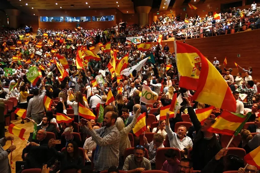 Archivo - Acto de Vox en Granada en 2019