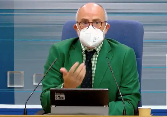 Consejero sanidad de Cantabria, Miguel Rodr&iacute;guez. / ALERTA