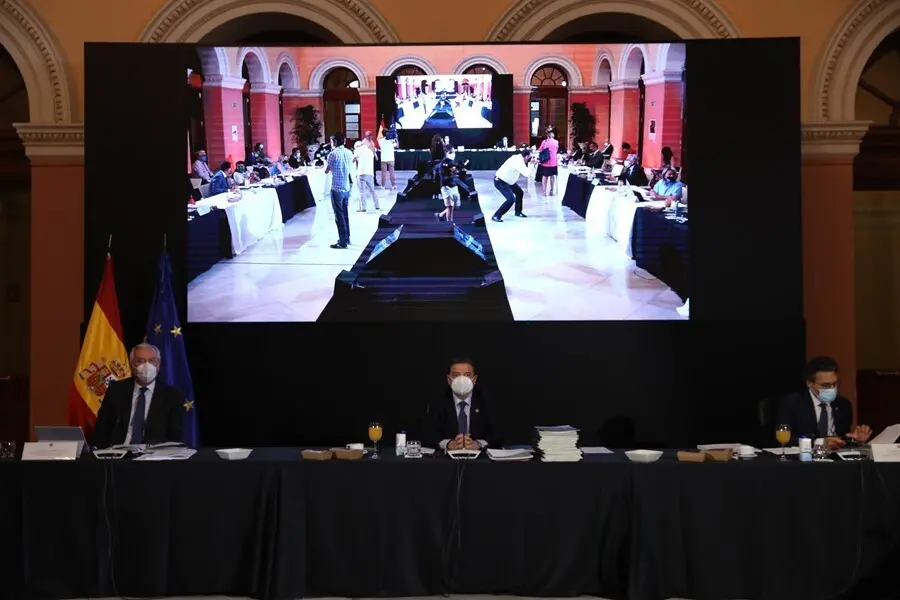El ministro de Agricultura, Pesca y Alimentaci&oacute;n, Luis Planas (c)preside el Consejo Consultivo de Pol&iacute;tica Agraria, en la sede del Ministerio 
