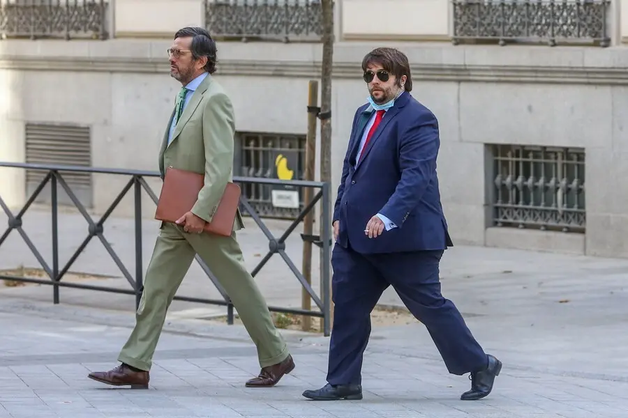El perito ingeniero Javier Rubio a su llegada a la Audiencia Nacional para declarar en el marco de la pieza &lsquo;Kitchen&rsquo;.