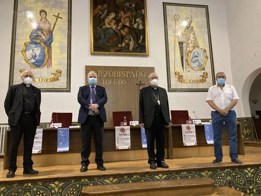 Presentaci&oacute;n de la Memoria Econ&oacute;mica de C&aacute;ritas de Toledo de 2020.