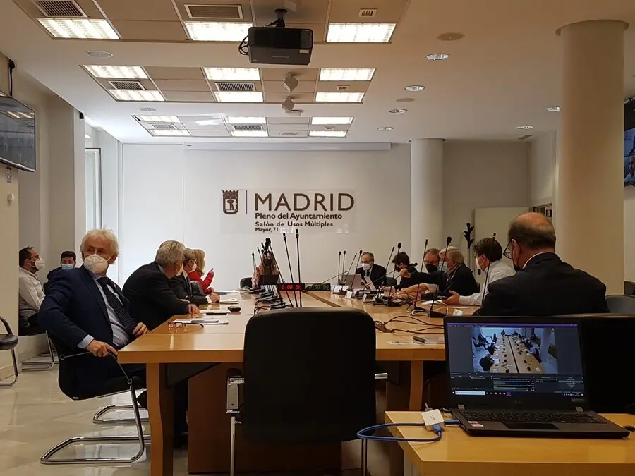 Archivo - Comisi&oacute;n de Seguridad y Emergencias del Ayuntamiento de Madrid