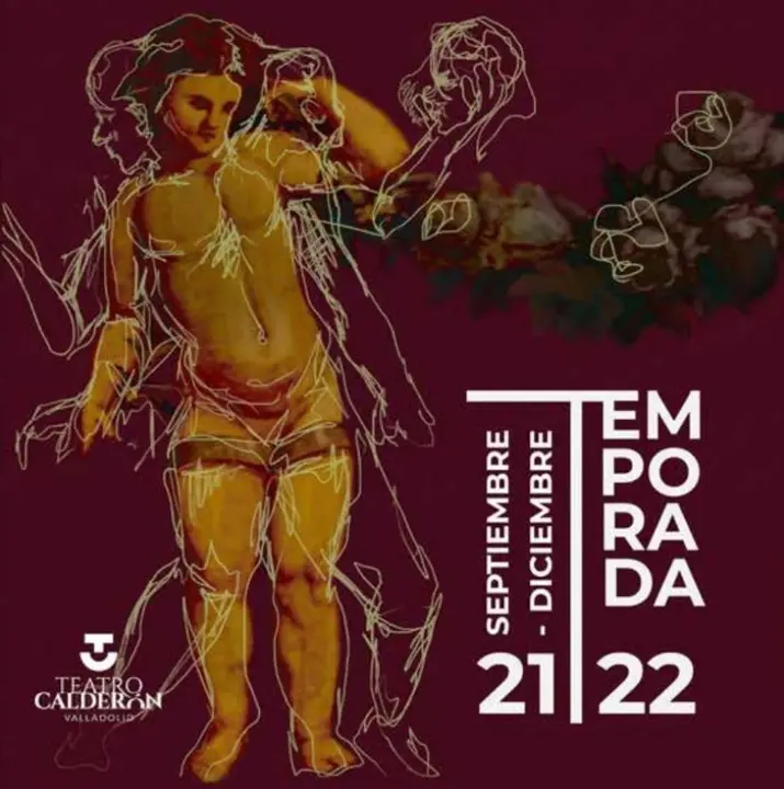 Cartel de la nueva temporada en el Teatro Calder&oacute;n de Valladolid.