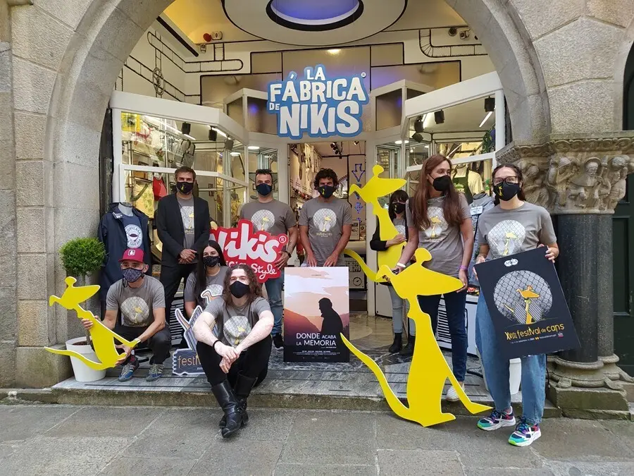 Presentaci&oacute;n de la XVIII edici&oacute;n del Festival de Cans en la F&aacute;brica de Nikis (Santiago de Compostela) este mi&eacute;rcoles 14 de julio.