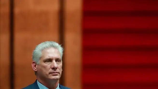 Archivo - El presidente de Cuba, Miguel D&iacute;az-Canel, en una imagen de archivo. - HECTOR VIVAS/GETTY IMAGES - Archivo