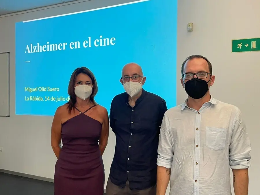 Mar&iacute;a Jes&uacute;s Rojas, Miguel Olid y Manuel H. Martin.