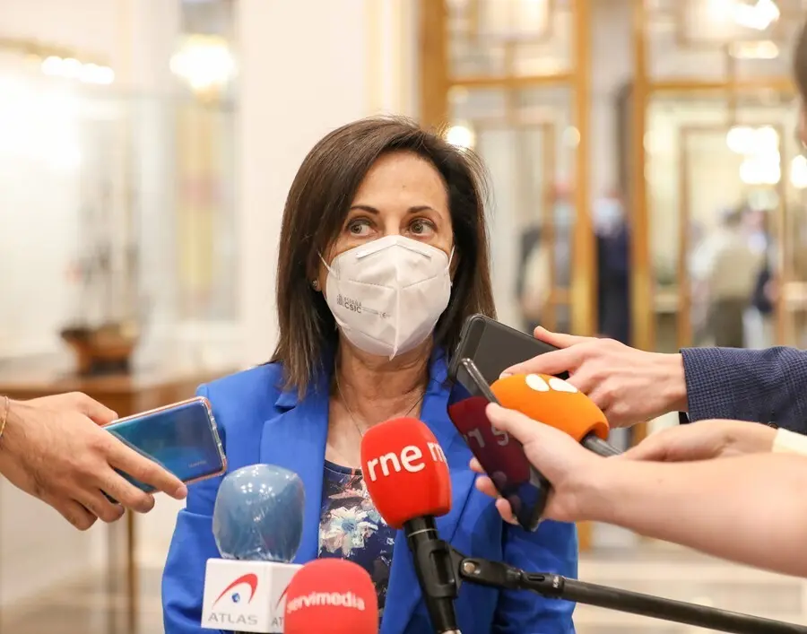 La ministra de Defensa, Margarita Robles.