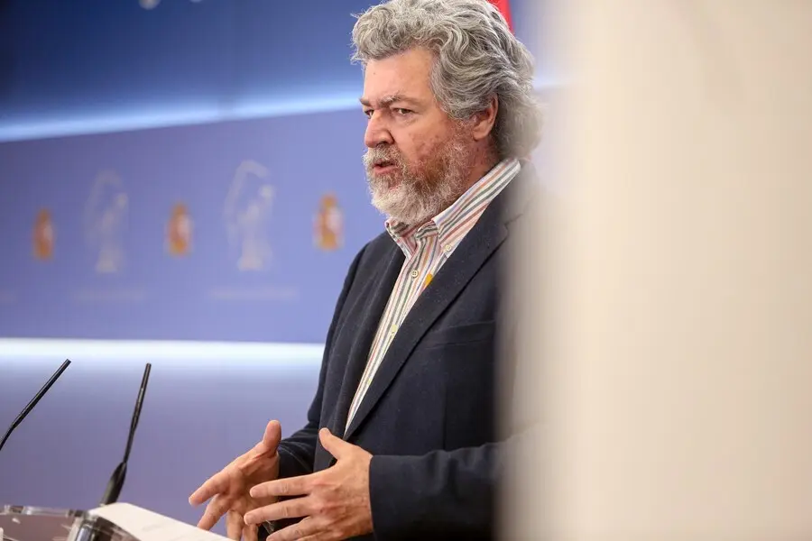 Archivo - El diputado de Unidas Podemos y portavoz de Equo Juantxo L&oacute;pez de Uralde en el Congreso