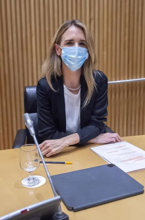 Archivo - La exportavoz del Partido Popular en el Congreso, Cayetana &Aacute;lvarez de Toledo en la Comisi&oacute;n de Hacienda en el Congreso