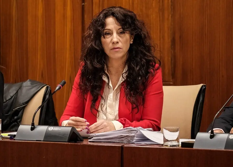 Archivo - La consejera de Igualdad, Pol&iacute;ticas Sociales y Conciliaci&oacute;n, Roc&iacute;o Ruiz, en una imagen de archivo.