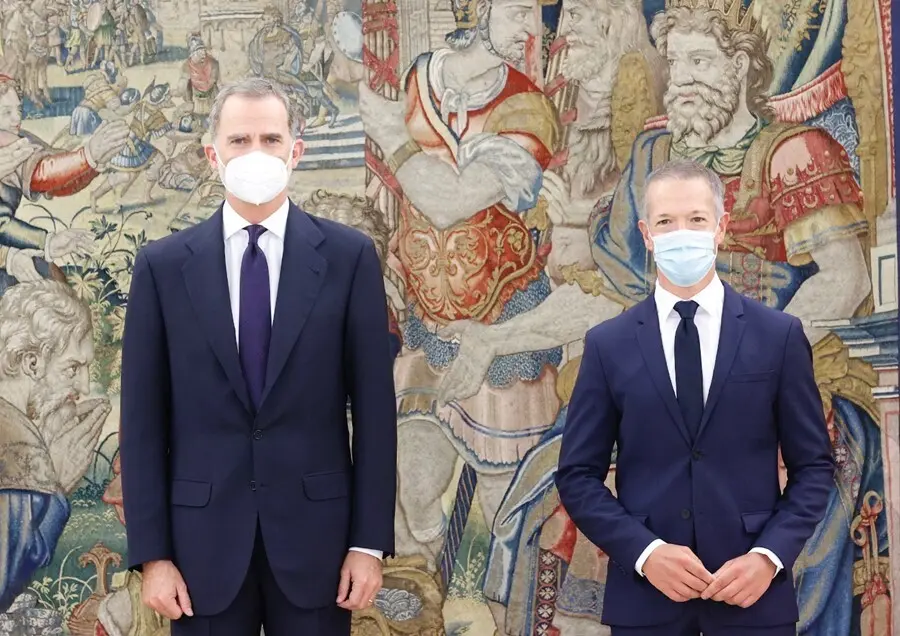 El presidente del Senado, Ander Gil Garc&iacute;a, ha sido recibido por el Jefe del Estado, Felipe VI, este jueves con motivo de su nombramiento el pasado lunes como nuevo presidente del Senado.