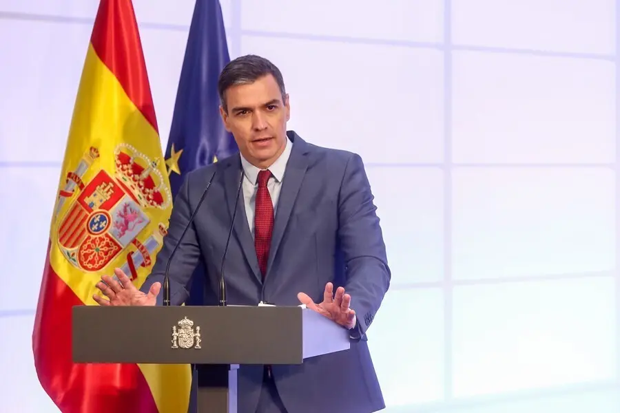 El presidente del Gobierno, Pedro S&aacute;nchez