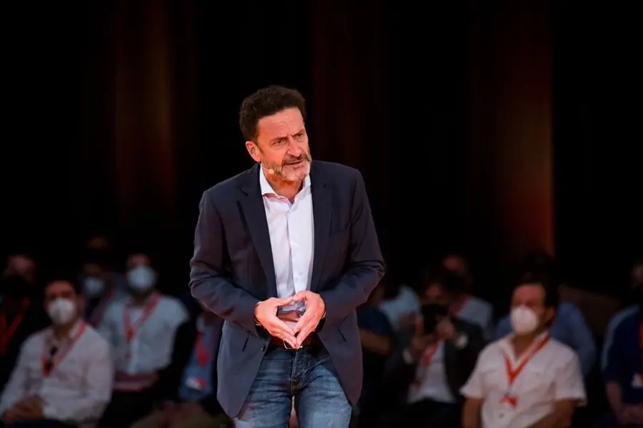 El vicesecretario general de Ciudadanos y portavoz de la Ejecutiva, Edmundo Bal, en la convenci&oacute;n pol&iacute;tica celebrada por el partido en Madrid.