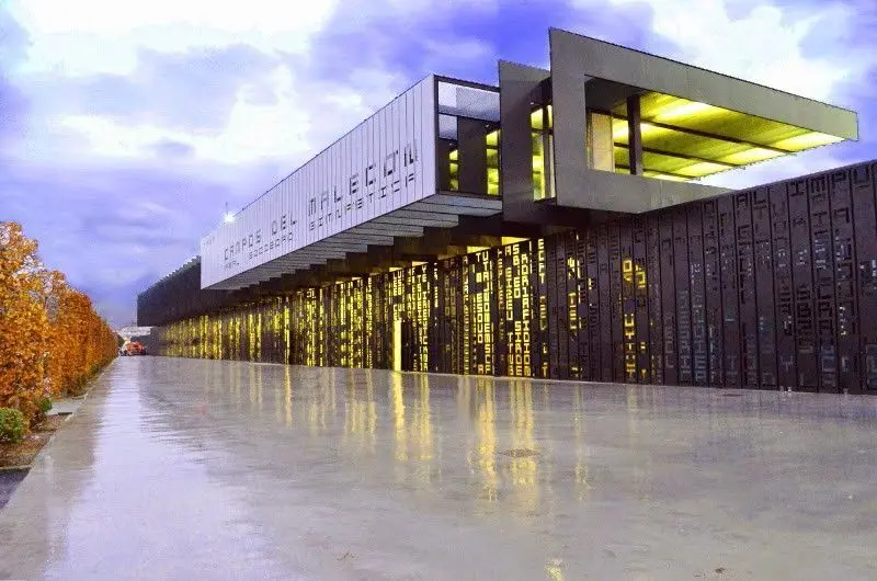 Los campos del Malec&oacute;n, el centro deportivo situado a orillas del r&iacute;o Besaya, en la ciudad de Torrelavega, Cantabria.