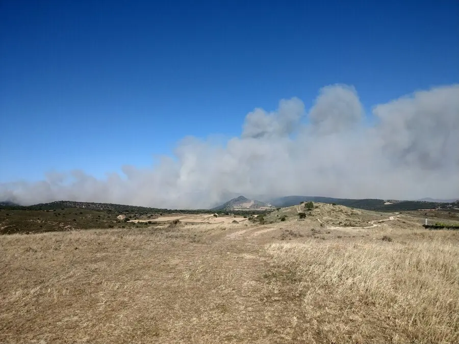 INCENDIO EN LA RIOJA