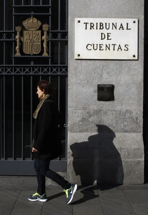 Archivo - Fachada del Tribunal de Cuentas