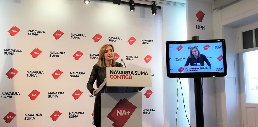 Archivo - Cristina Ibarrola, portavoz de Navarra Suma en la Comisi&oacute;n de Salud del Parlamento foral