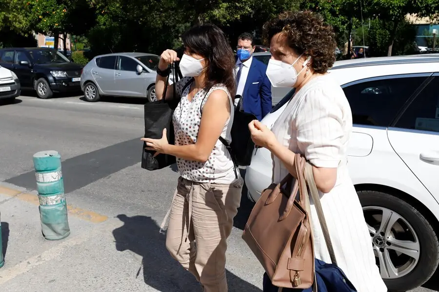 Archivo - Juana Rivas entrando el pasado 11 de junio al Centro de Inserci&oacute;n Social Matilde Cantos en Granada 