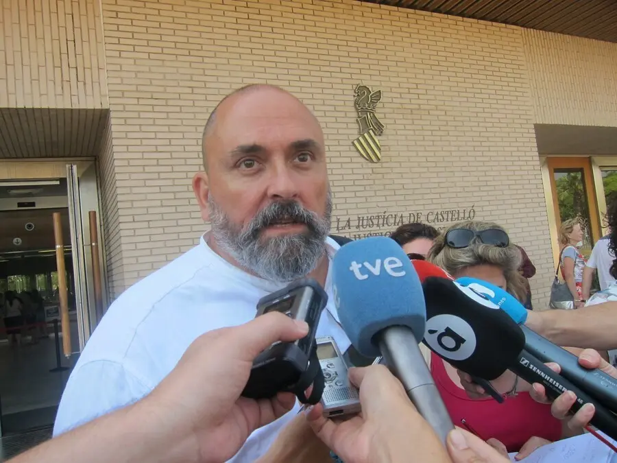 Archivo - Enric Nomded&eacute;u a su salida de los juzgados