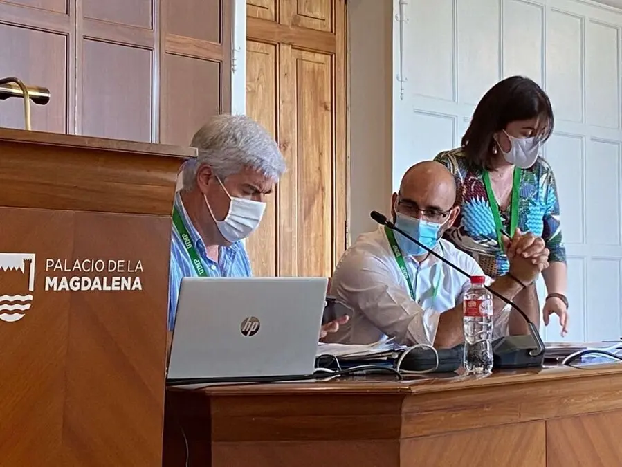 El director de la Agencia Extreme&ntilde;a de Cooperaci&oacute;n Internacional para el Desarrollo (Aexcid), Jos&eacute; &Aacute;ngel Calle Su&aacute;rez, participa en un curso de verano en Santander
