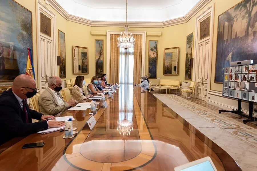 Conferencia Sectorial del Sistema de Cualificaciones y Formaci&oacute;n para el Empleo de este martes, 20 de julio de 2021, presidida por la ministra de Educaci&oacute;n y Formaci&oacute;n Profesional, Pilar Alegr&iacute;a