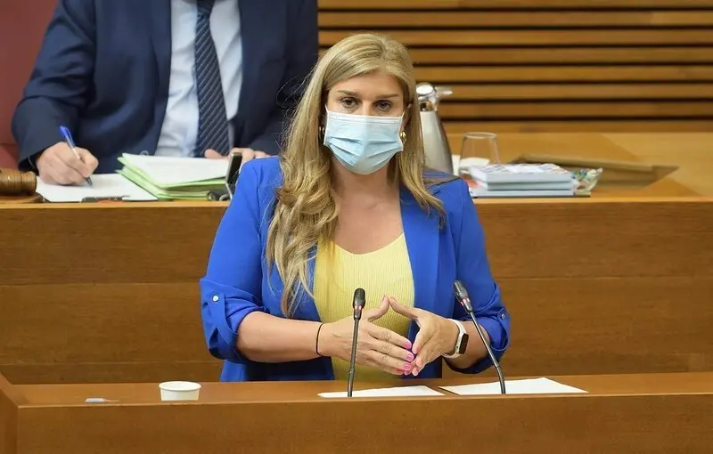 La Portavoz del GPP, Eva Ortiz,