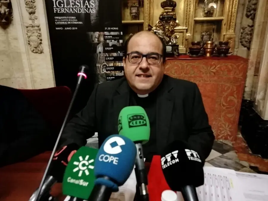 Archivo - El portavoz del Cabildo Catedral de C&oacute;rdoba, Jos&eacute; Juan Jim&eacute;nez G&uuml;eto.