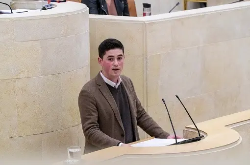 El diputado de Cs en el Parlamento de Cantabria Diego Mara&ntilde;&oacute;n