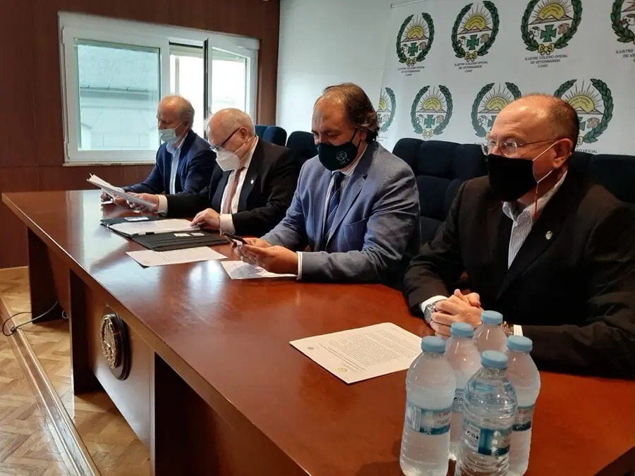 Rueda de prensa del Colegio de Veterinarios