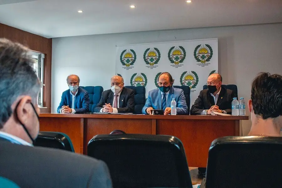 Archivo - Rueda de Prensa Colegio Veterinarios Lugo