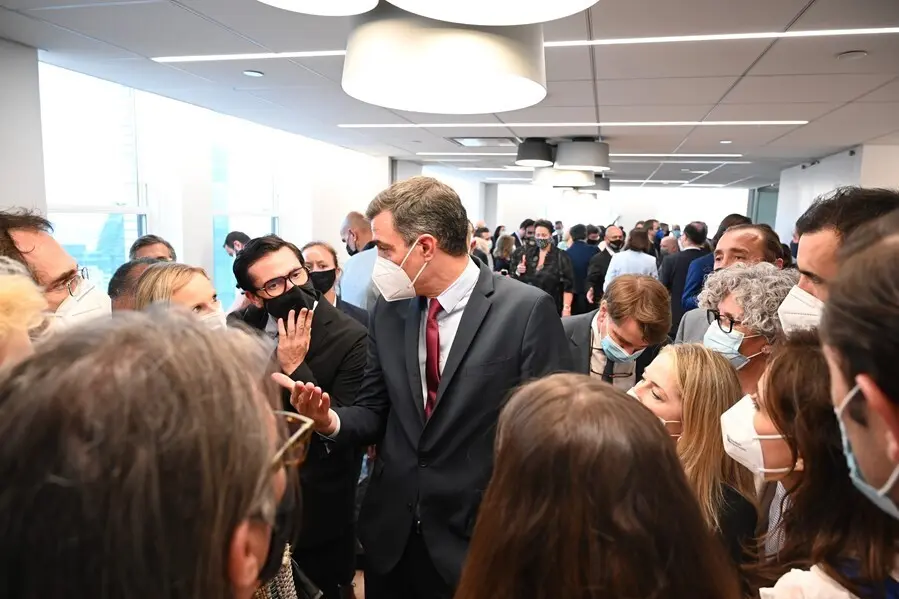 El presidente del Gobierno, Pedro S&aacute;nchez, en Nueva York