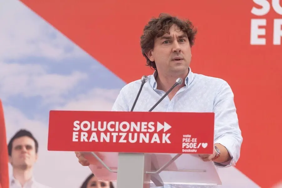 Archivo - El secretario general del PSE de Gipuzkoa, Eneko Andueza
