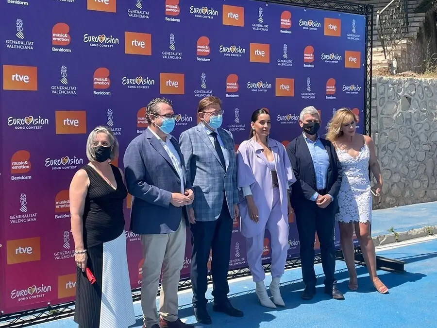 Presentaci&oacute;n de la selecci&oacute;n espa&ntilde;ola para Eurovisi&oacute;n 2022 en Benidorm