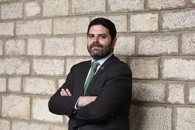 El portavoz de Cs en Barcelona, Paco Sierra, y nuevo consejero del AMB en sustituci&oacute;n de Maril&eacute;n Barcel&oacute;.