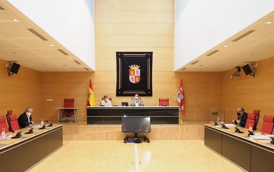 Reuni&oacute;n de la Mesa de las Cortes.